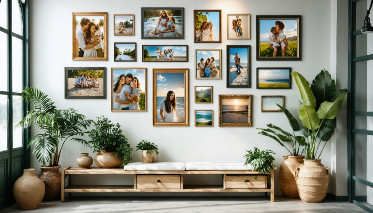 découvrez nos cadres photos pour sublimer votre intérieur en mettant en valeur vos souvenirs précieux tout en apportant une touche de décoration unique et élégante.