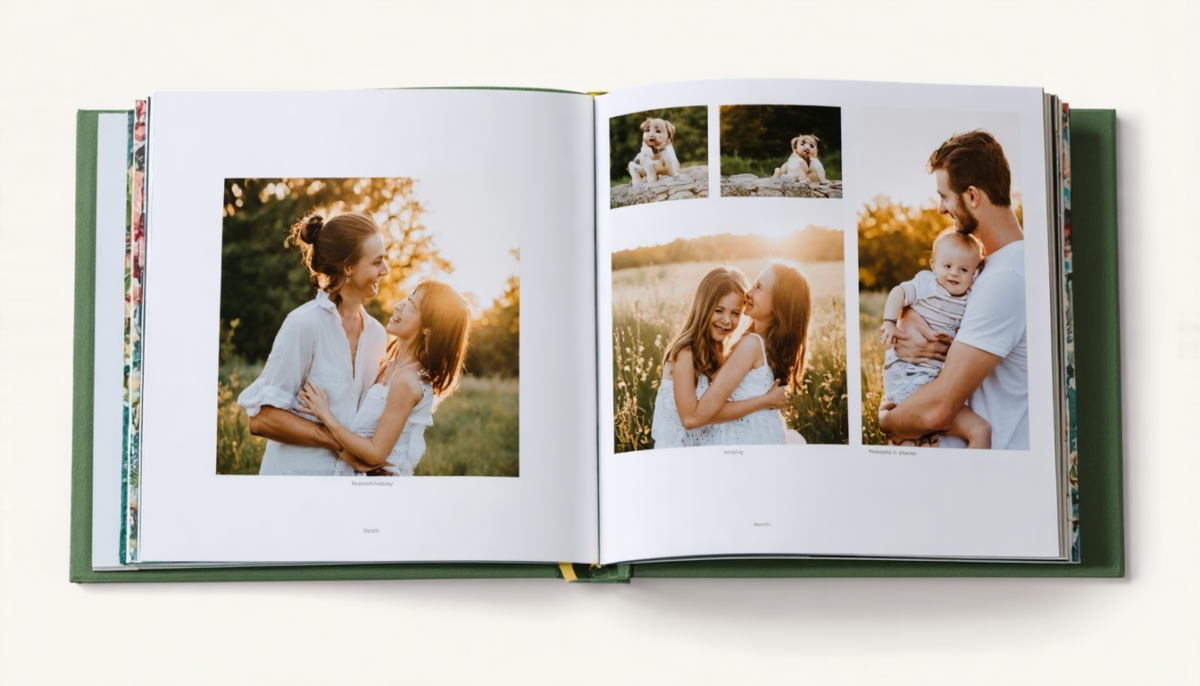 transformez vos précieux souvenirs en chefs-d'œuvre uniques avec notre livre photo personnalisé, alliant créativité et qualité pour immortaliser vos moments favoris.