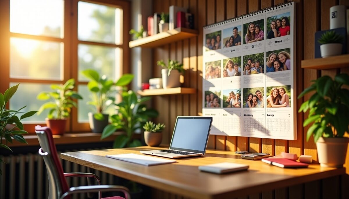 Créer un calendrier personnalisé avec vos photos : le guide pas à pas