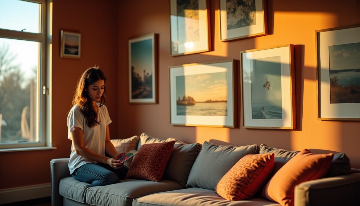 Slow déco : créer sa galerie murale petit à petit