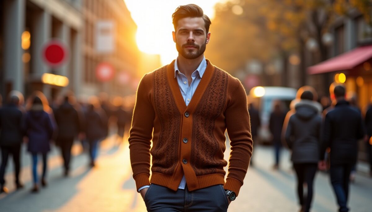 Le cardigan pour homme : la pièce incontournable du moment !