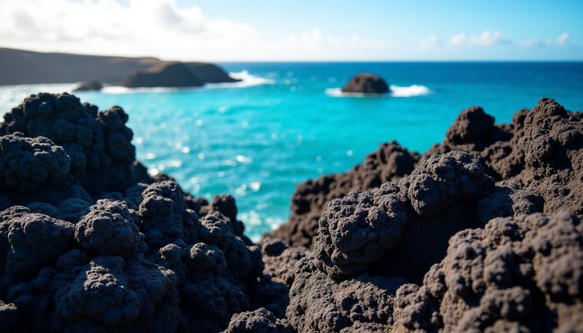 De l’éclat sombre du noir volcanique au vert éclatant du bleu turquoise : Explorez le contraste saisissant entre Lanzarote et La Graciosa
